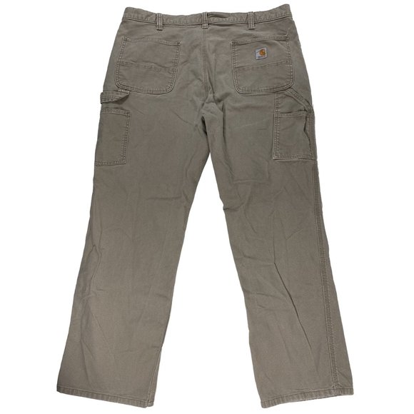 Carhartt relaxed fit carpenter denim sand 38x31 - Picture 1 of 3